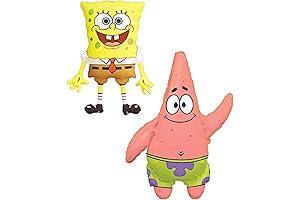 Toyland Spongebob Squarepants & Patrick Star Foil Balloons