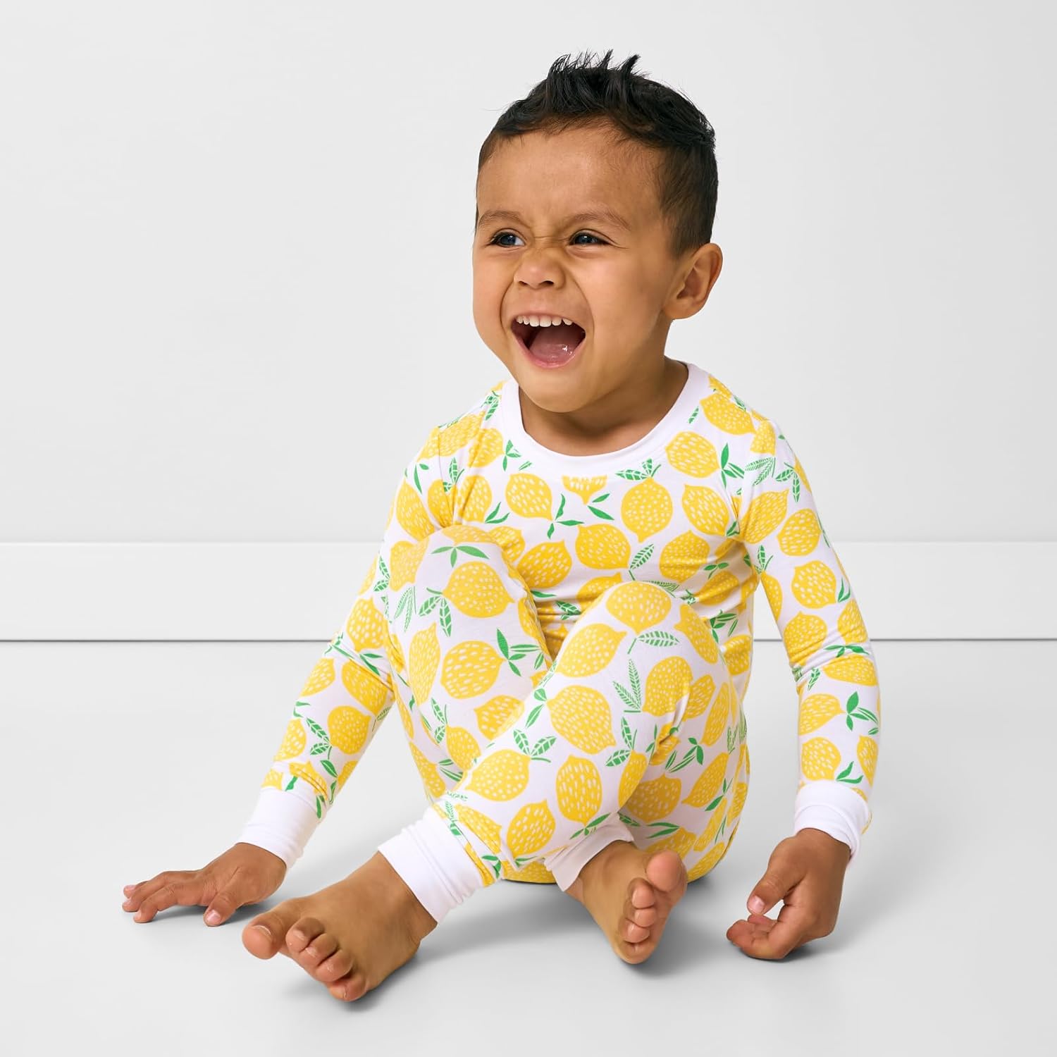 Little Sleepies Two-Piece Pajama Set for Boys & Girls, Soft Viscose from Bamboo Toddler Pajamas for Kids, Family Matching PJs - Image 2