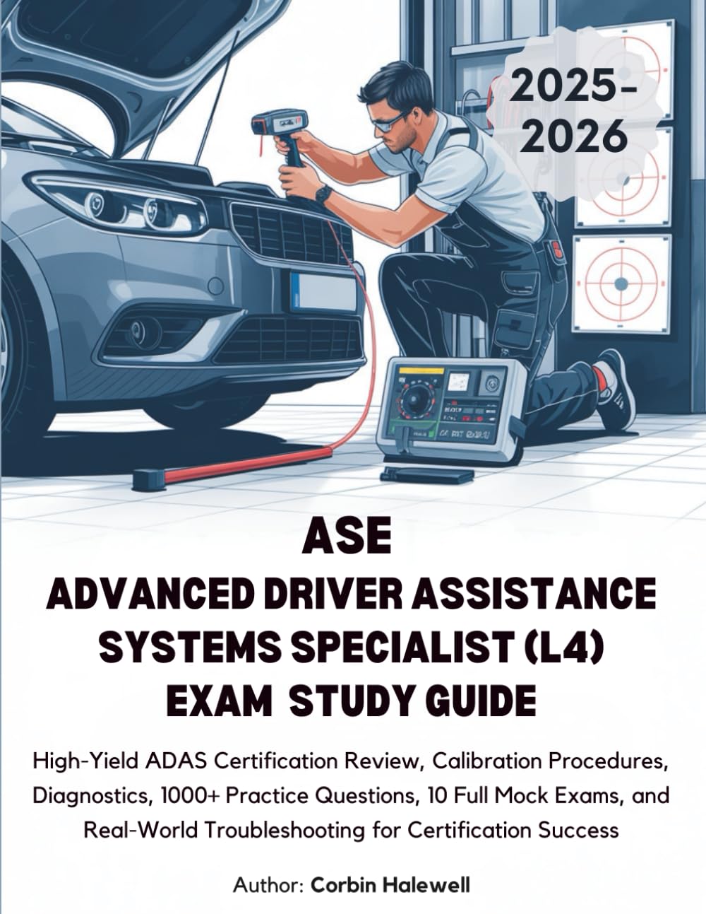 ASE ADVANCED DRIVER ASSISTANCE SYSTEMS SPECIALIST (L4) EXAM STUDY GUIDE: High-Yield ADAS Certification Review, Calibration Procedures, Diagnostics, ... Troubleshooting for Certification Success