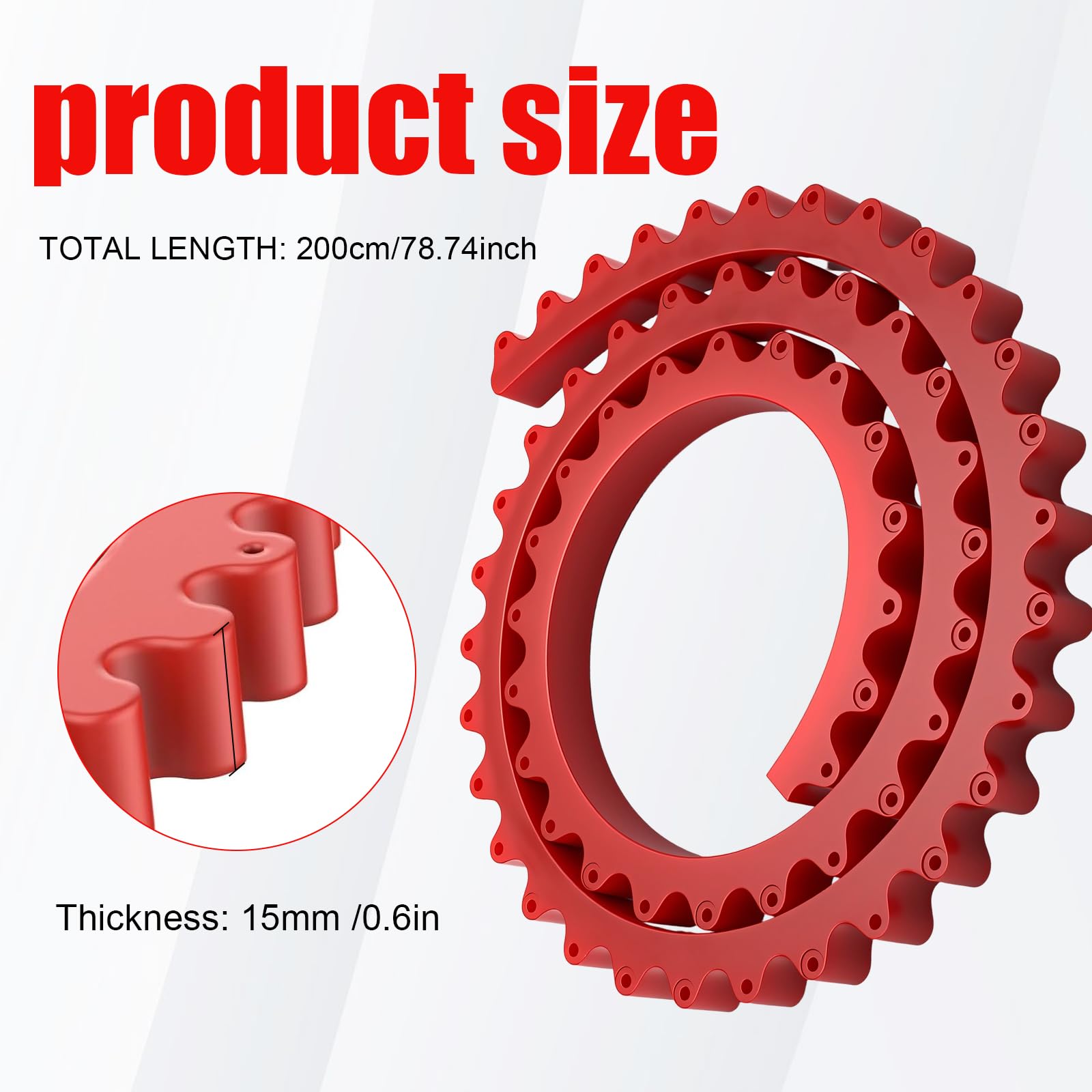 Sagoma per Fresatura Curva 2 m, Righello Curvo Flessibile per Lavorazione Legno