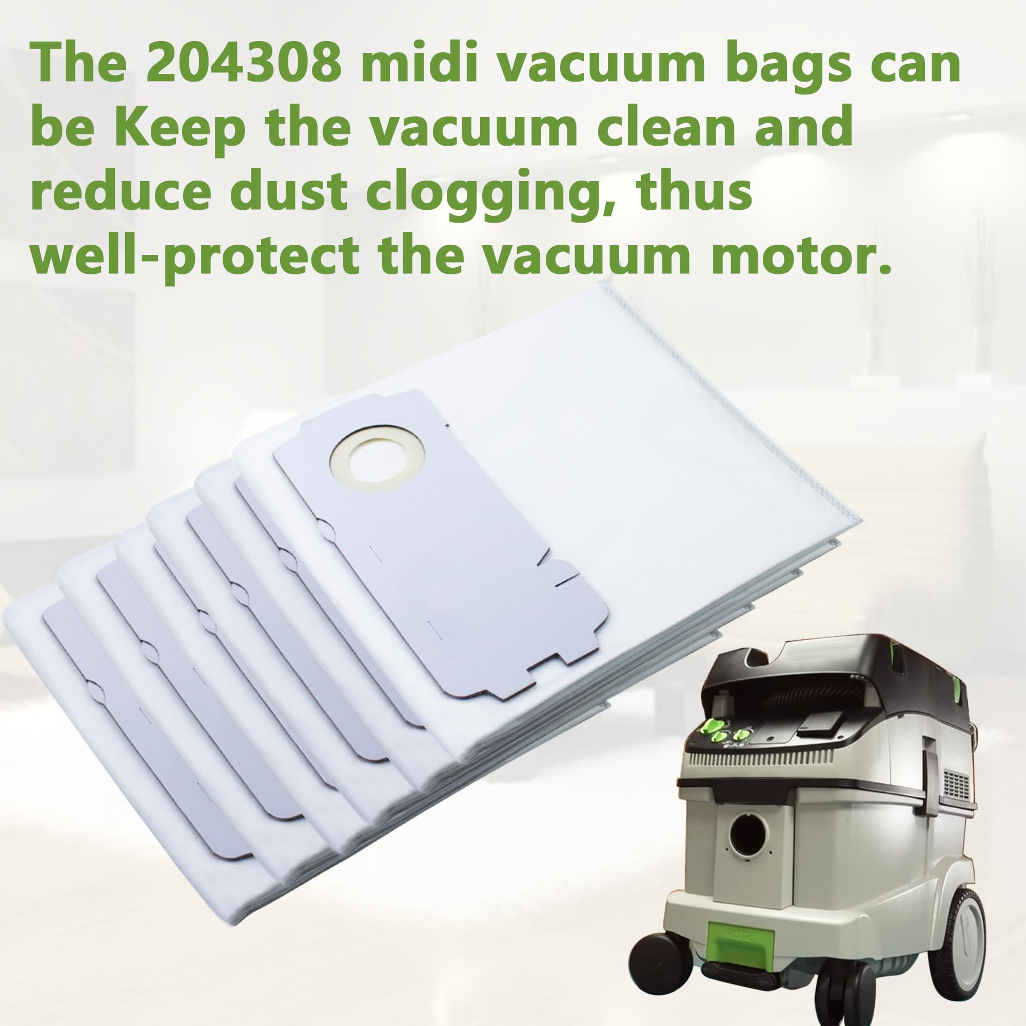 Filter Bags Fits for Festool midi dust bags for Festool