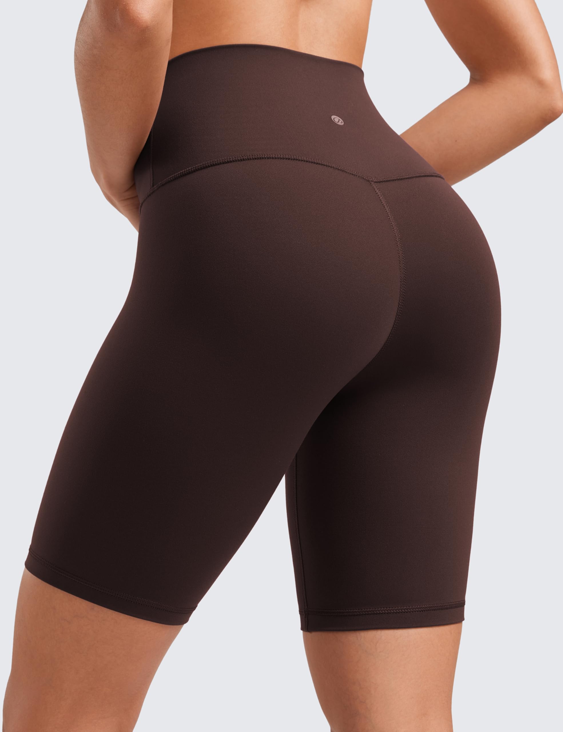 CRZ YOGA Damskie Szorty Motocyklowe Butterluxe 2.5"/4"/6"/8" - Szorty Do Jogi Z Wysokim Stanem Running Spandex Booty Shorts