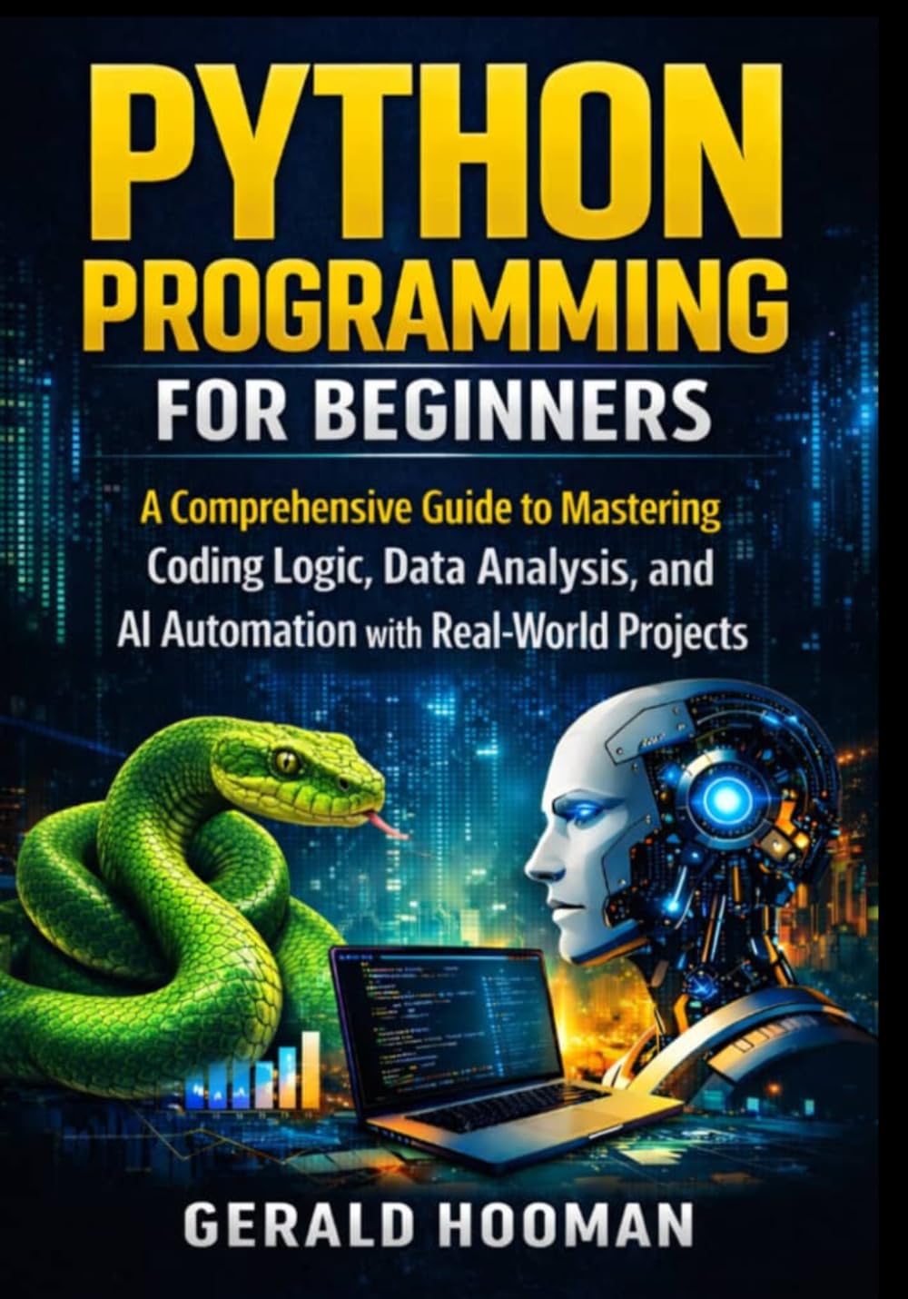 Python Programming For Beginners: A Comprehensive Guide To Mastering Coding Logic, Data Analysis and AI Automation with Real-world Projects