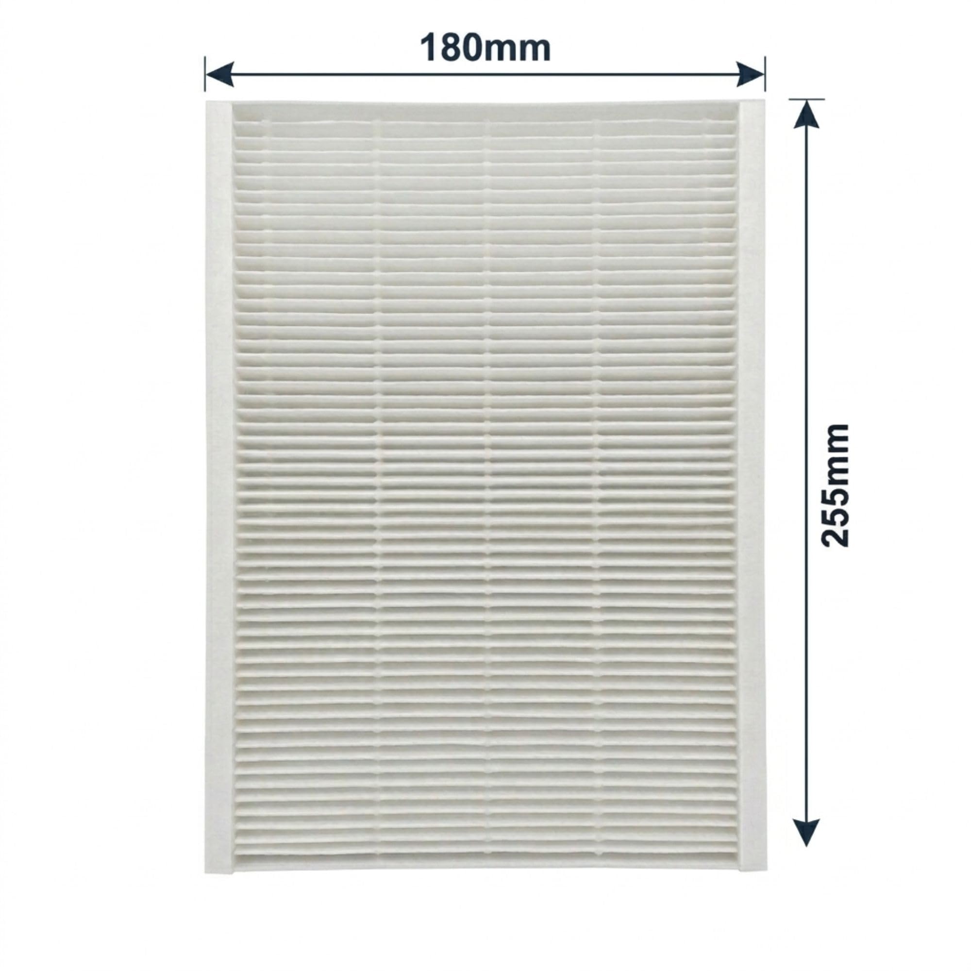 Lot de 4 Filtres G4 – Compatibles VMC UNELVENT Orka BP/BP HR – 255x180x25 mm Livraison Offerte Entreprise Française