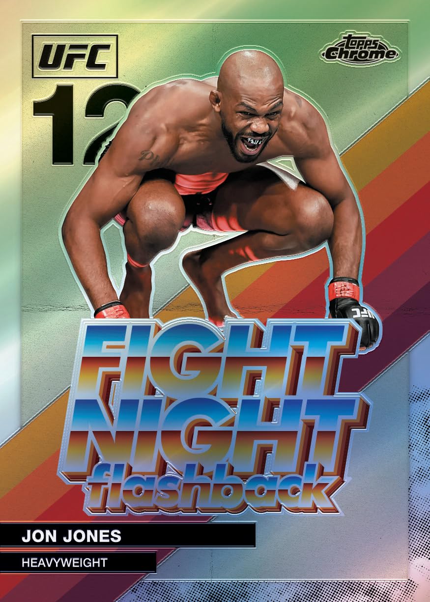 2026 Topps Chrome® UFC - Vorteilsbox (4 Karten pro Packung, 6 Packungen pro Box)
