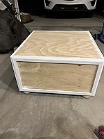 Vista 6 de Mysummer 4 patas redondas blancas para sofá de madera, patas de madera maciza para armario, sofá, otomano, soporte de TV, sofá biplaza (sin terminar)