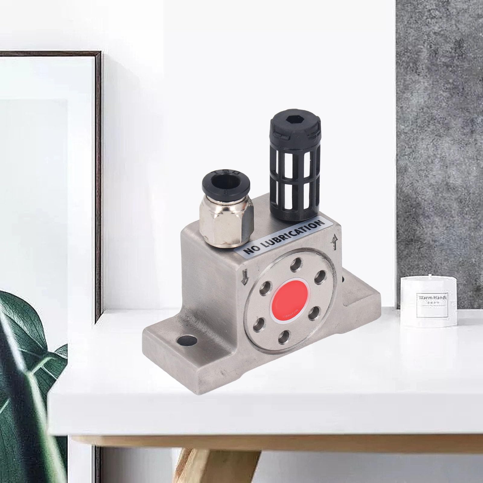 Pneumatischer Turbinenvibrator, LUFT-Turbinenvibrator, pneumatischer OSZILLATOR aus Edelstahl für industriellen Trichter-Sandstrahler G1 G8 Zoll