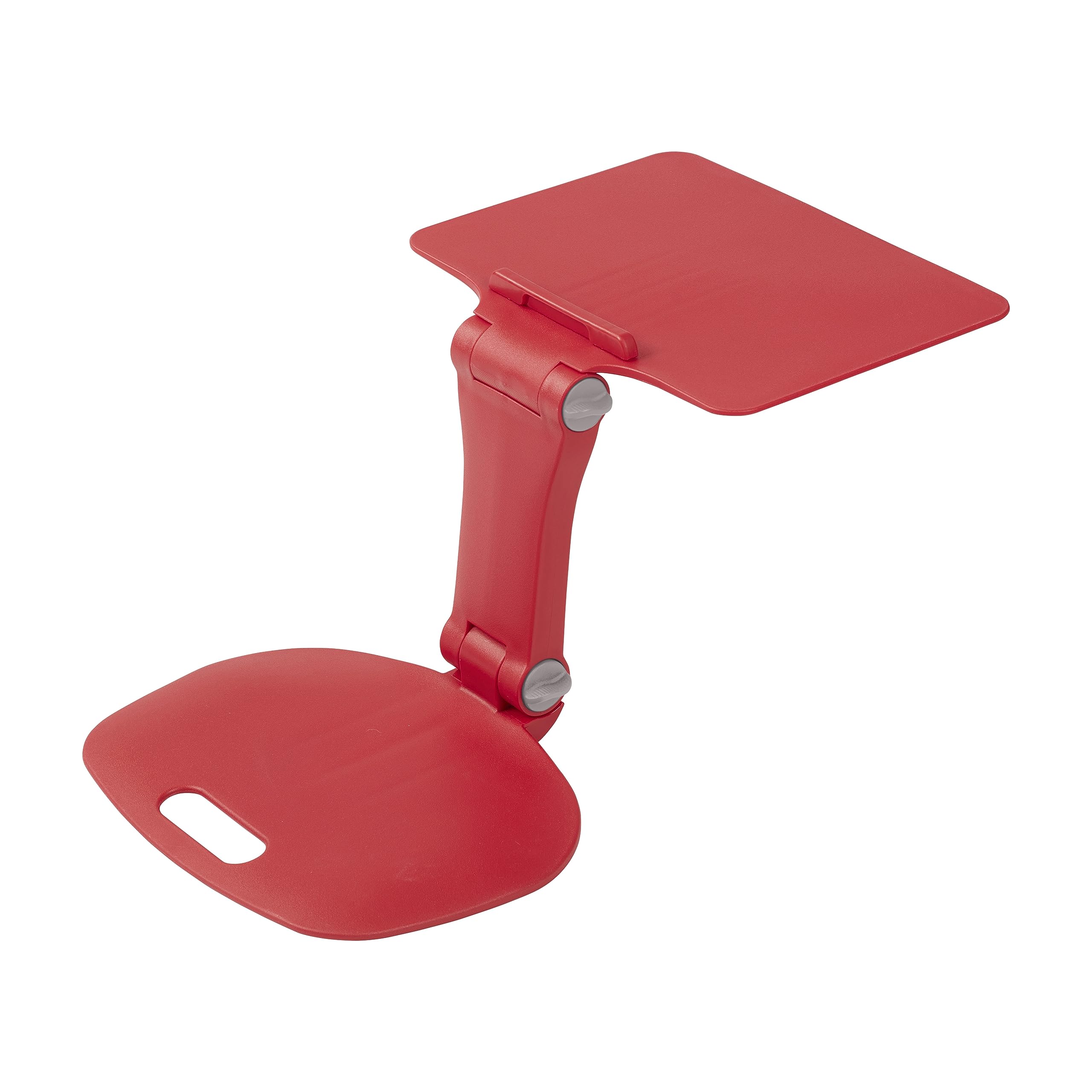 ECR4Kids The Surf Folding Portable Lap Desk, Flexible Seating, Red