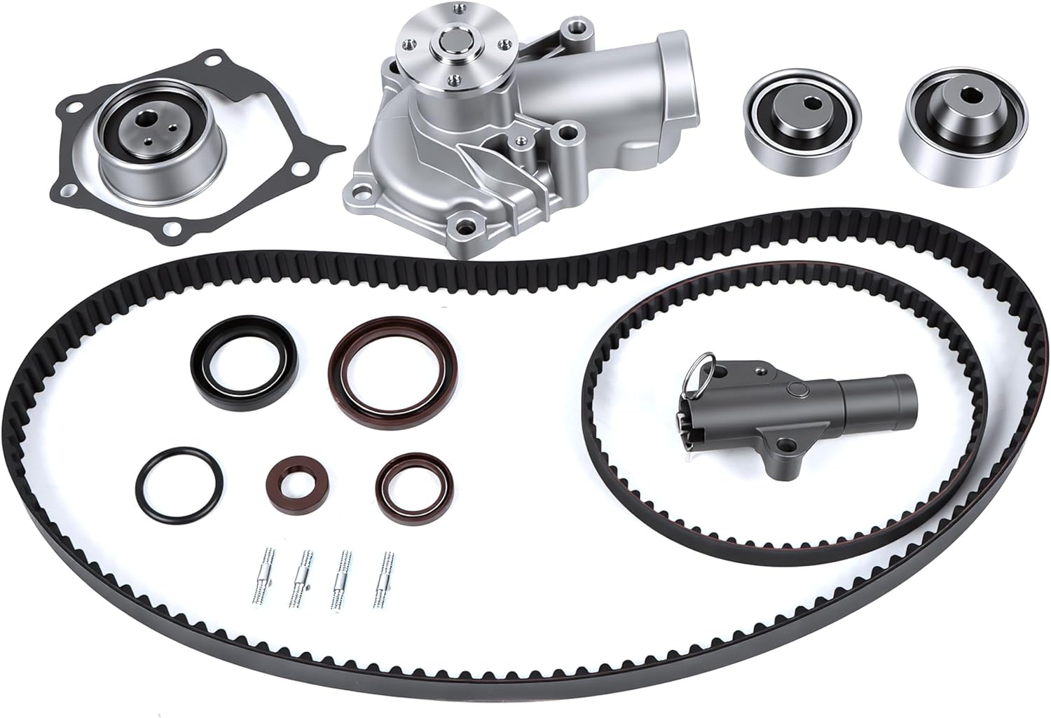 Daysyore Timing Belt Kit with Water Pump for 2004–2007 Mitsubishi 2.4L (4G69)