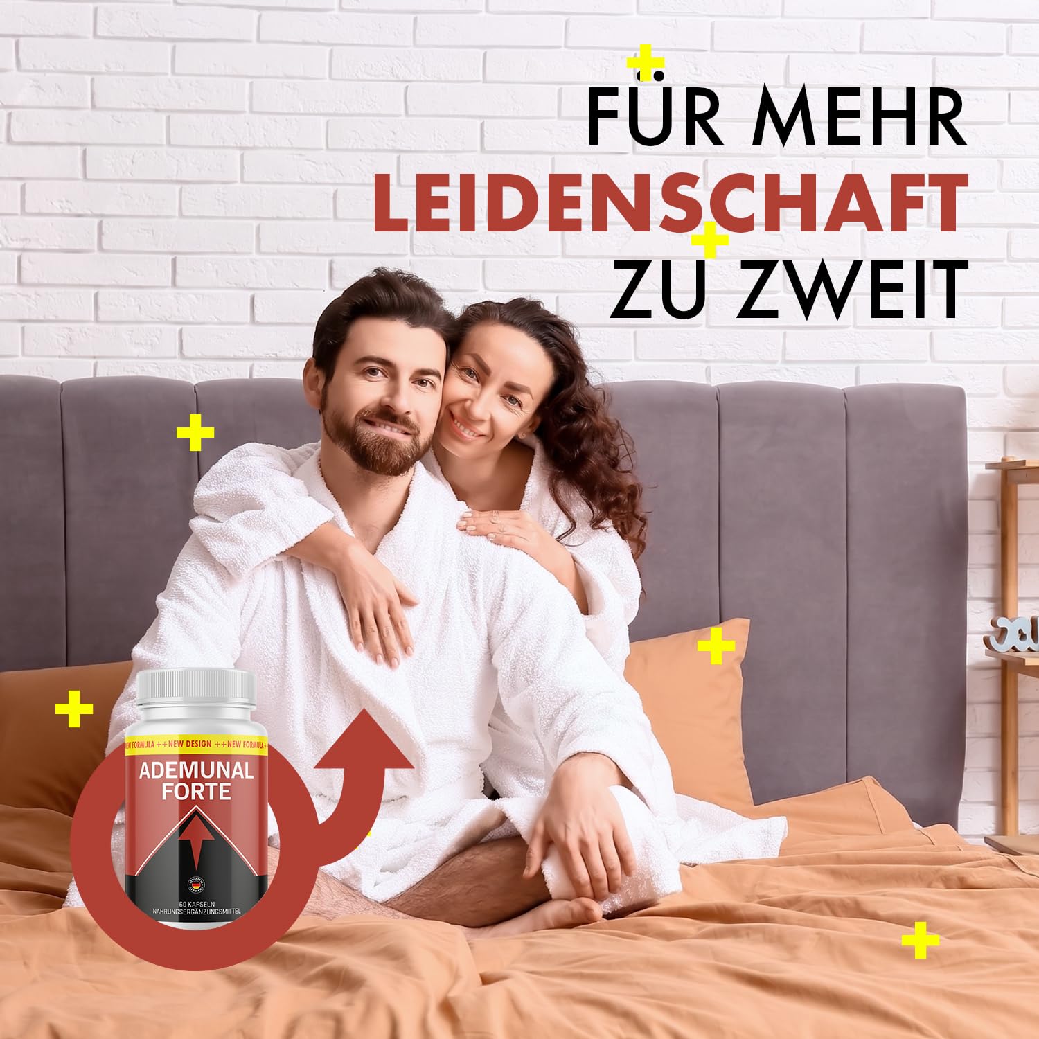 Ademunal Forte Kapseln | Kraft für den aktiven Mann| Inhalt 60 Kapseln