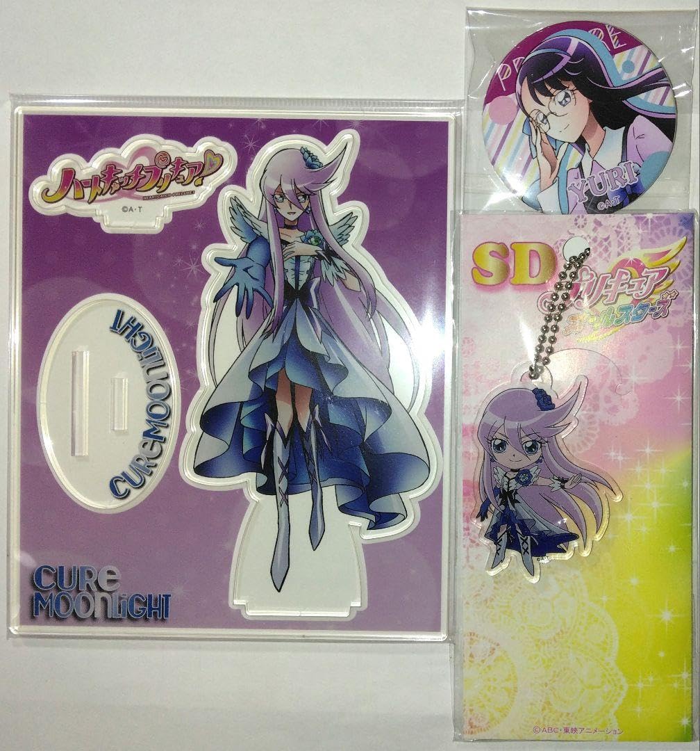 キュアムーンライト　月影ゆり　缶バッジ　アクリルスタンド Amazon.co.jp: プリティストア 月影ゆり キュアムーンライト アクリル