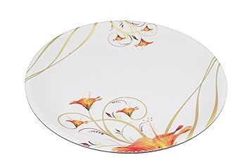 Pack of 6 Pcs Full Size Melamine 11 Inch Plates No.135 (5003)