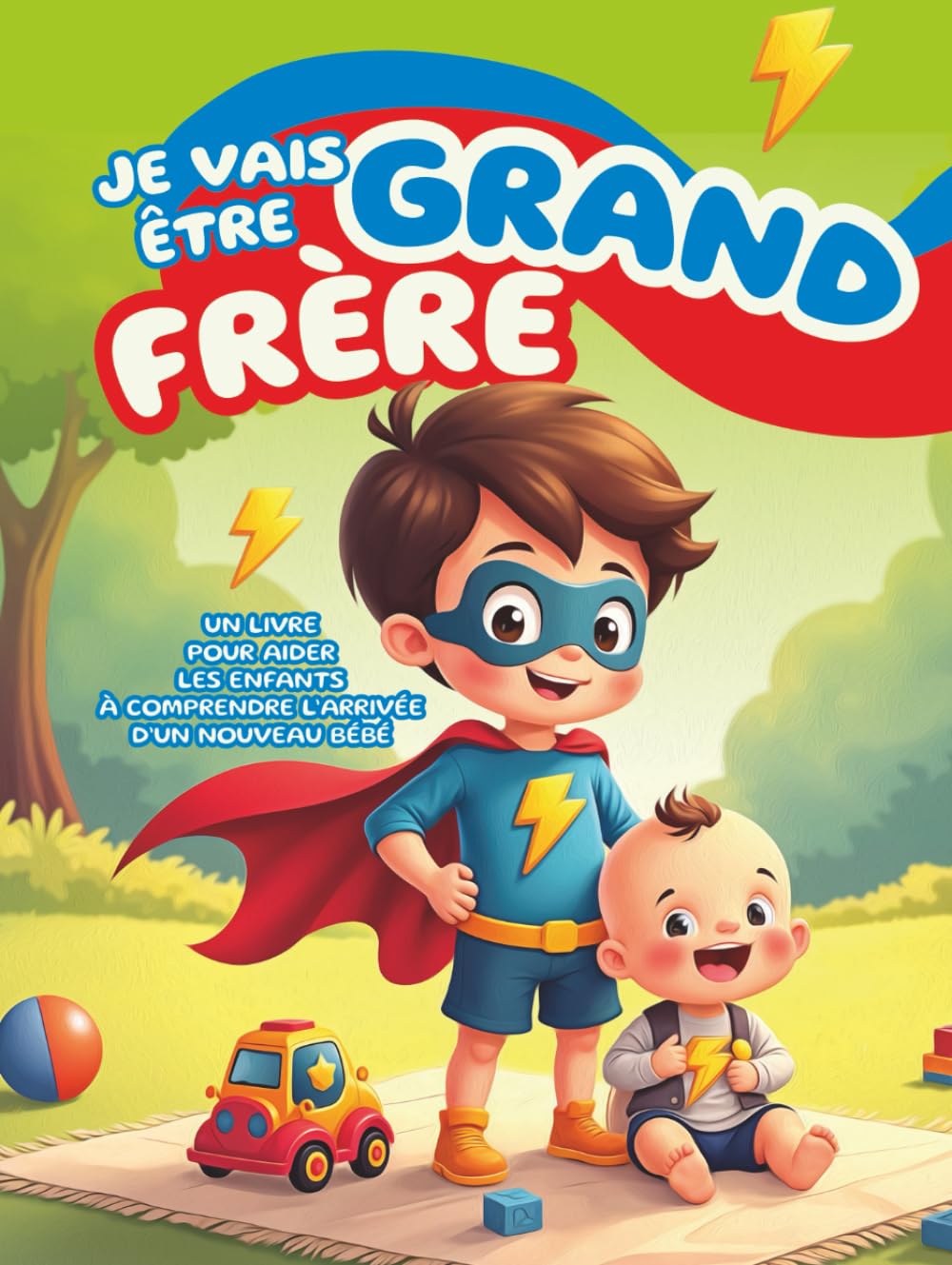 Je vais être grand frère: Un livre pour aider les enfants à comprendre l’arrivée d’un nouveau bébé