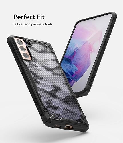 Miniatura 6 de Ringke Fusion-X - Funda compatible con Samsung Galaxy S21 Plus, a prueba de golpes, de grado mil, resistente, funda protectora para teléfono, color