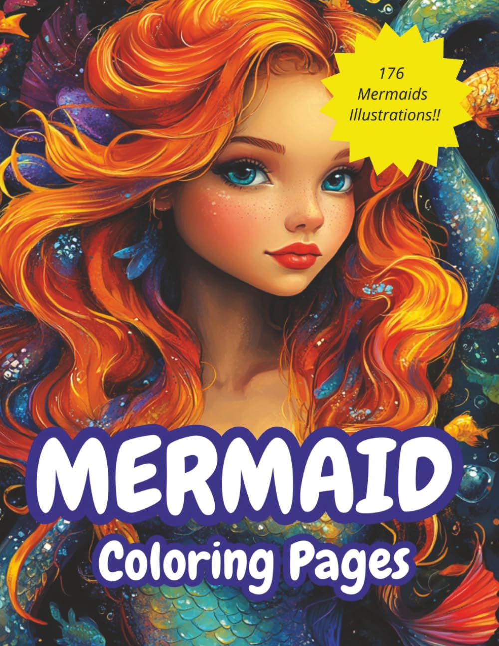 Mermaid Coloring Pages