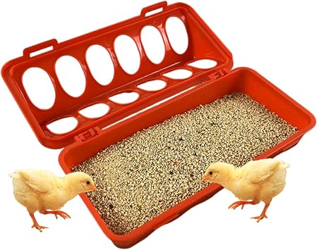 Chicken Feeder Poultry Feeding Tray