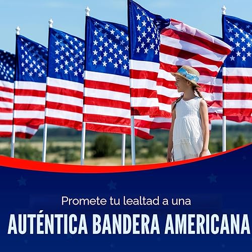 Miniatura 6 de Bandera estadounidense Banderas estadounidenses para exteriores 3 x 5 Bandera 100% fabricada en Estados Unidos – Bandera de Estados Unidos