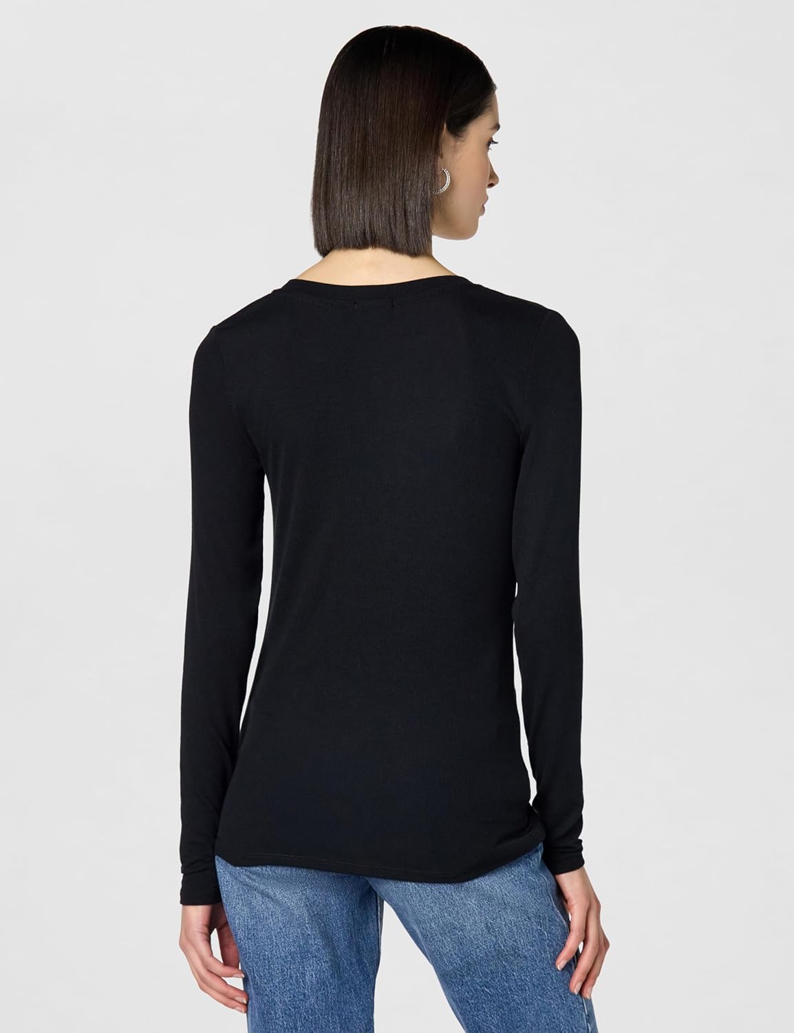 Splendid Women's Valley Rib V Neck Tee - Image 3