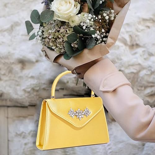 Miniatura 6 de ZWI-player Bolso de noche para mujer, bolso de mano con taladro de cristal para baile, boda, fiesta, cóctel, baile de graduación, Moda