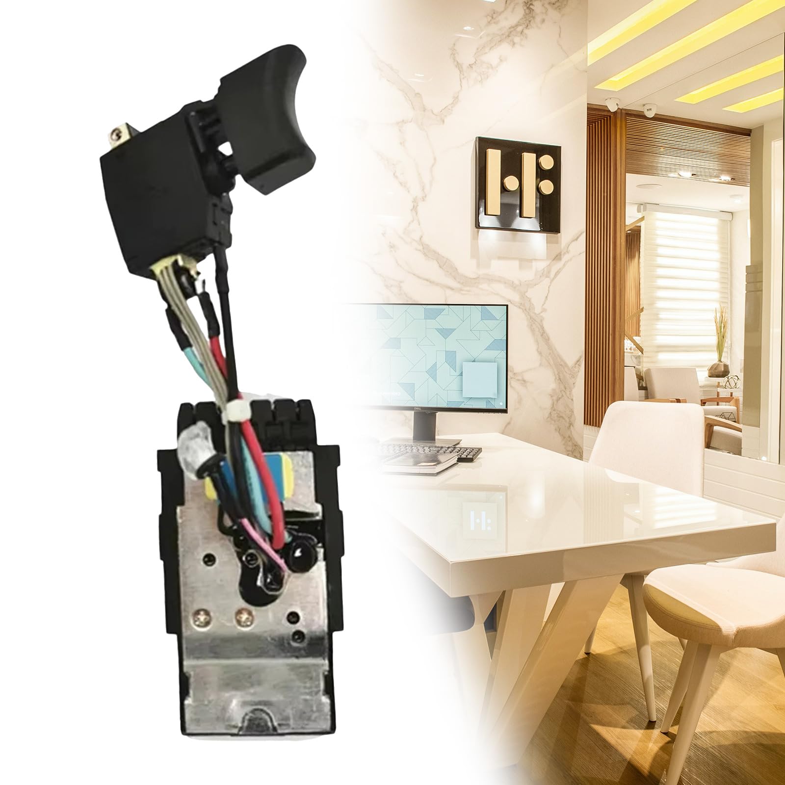 21 6 V Switches ABS Interruptores Para Herramientas Eléctricas Para Garantizar Una Durabilidad Y Rendimiento Eficiente En Diferentes Ajustes Interruptores de Artificador Profesional