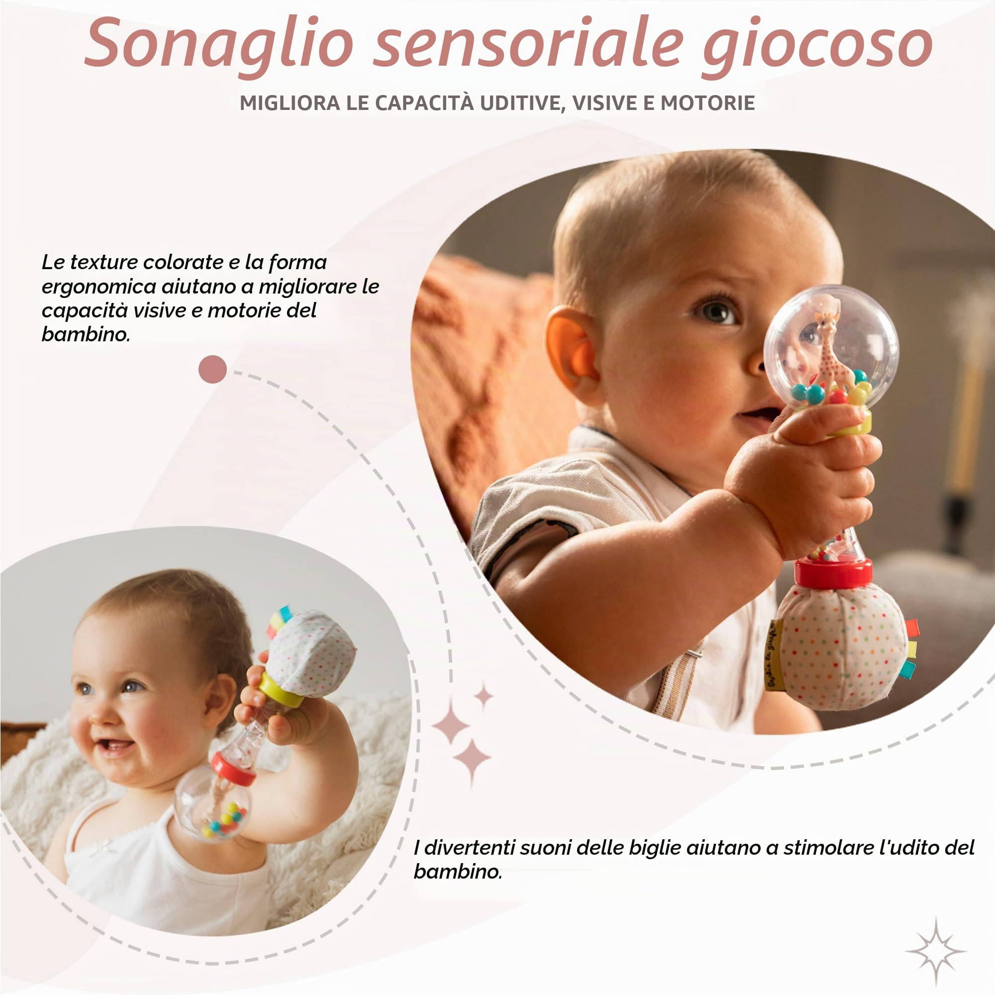 Sophie la Girafe - Cofanetto Nascita + Sonaglio Soft - Dalla Nascita