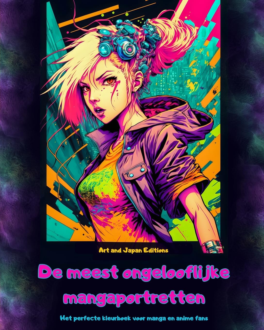 De meest ongelooflijke mangaportretten - Het perfecte kleurboek voor manga en anime fans: Een reis door de wondere wereld van de beste manga en anime uit Japan