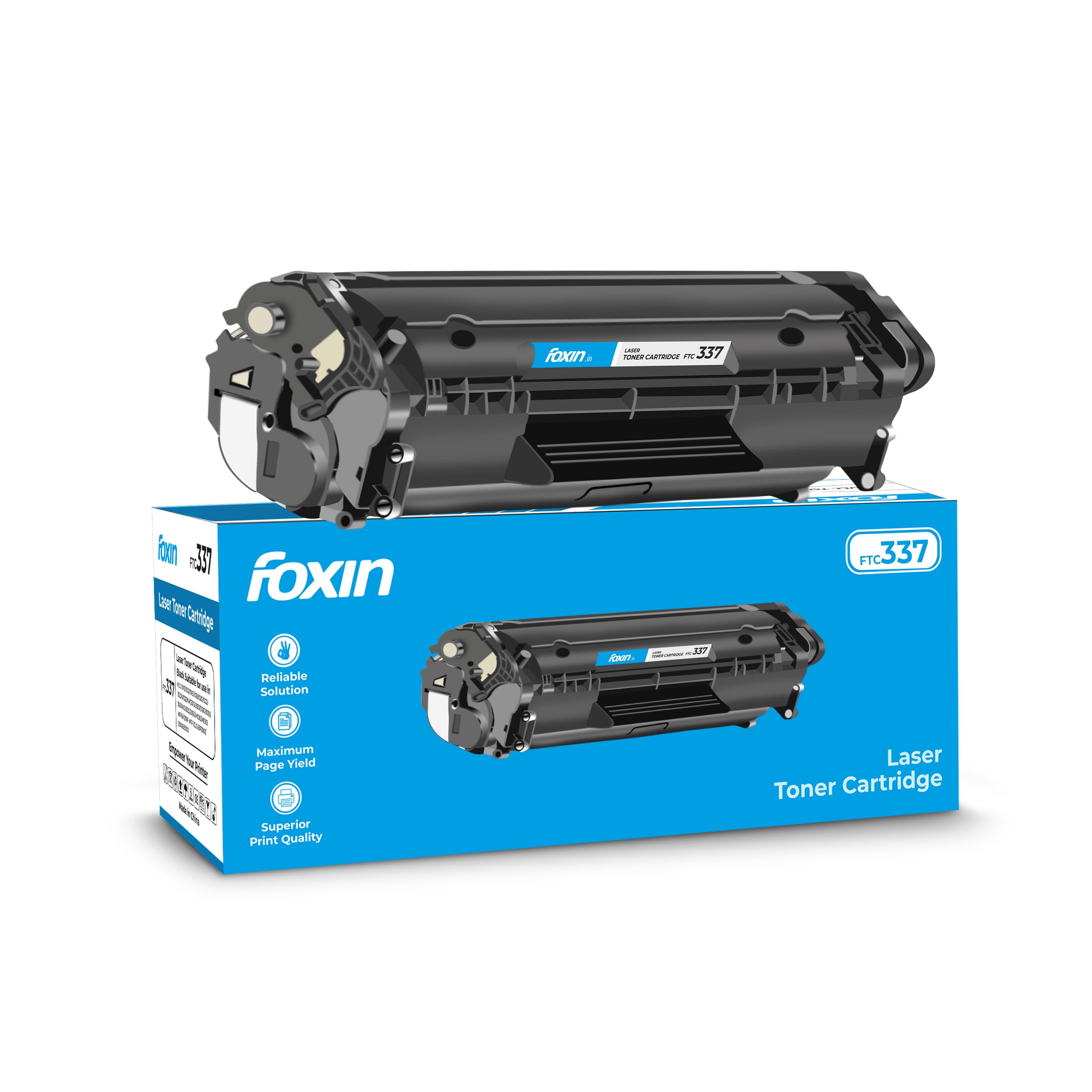 Foxin FTC 071 Toner Cartridge | Compatible with Canon LBP122dw, MF272dw, MF275dw, MF 120 & MF 270 Series | Monochrome Laser Printer Cartridge | High Page Yield - 1200 — Amazon image 20