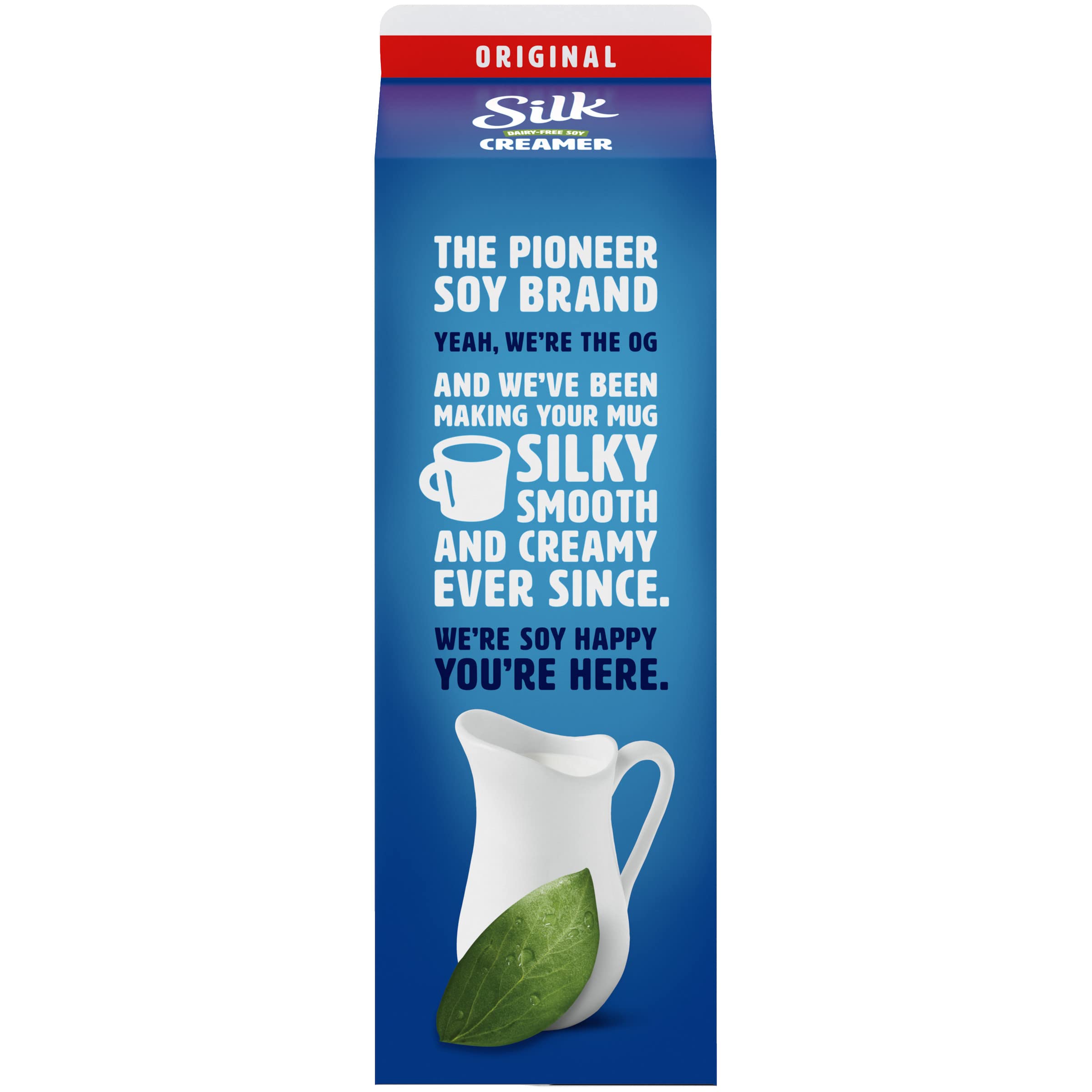 Silk Soy Creamer Original Gluten-Free Non-GMO Project Verified 1 Quart — view 10