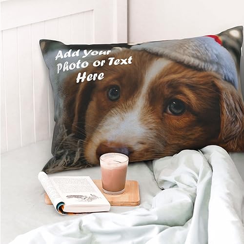 Miniatura 6 de Fundas de almohada con fotos personalizadas, funda de almohada personalizada, funda de almohada personalizada con dos lados impresos, funda de cojín