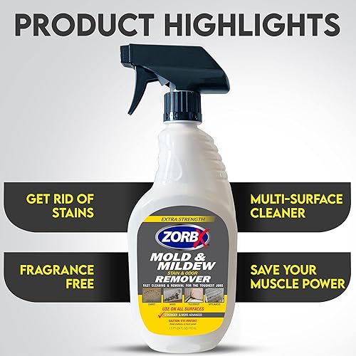 Miniatura 6 de ZORBX Paquete de eliminación de olores  Incluye 16 oz de acción rápida eliminador de olores, 7.5 oz tamaño compacto removedor de olores, 2 onzas de