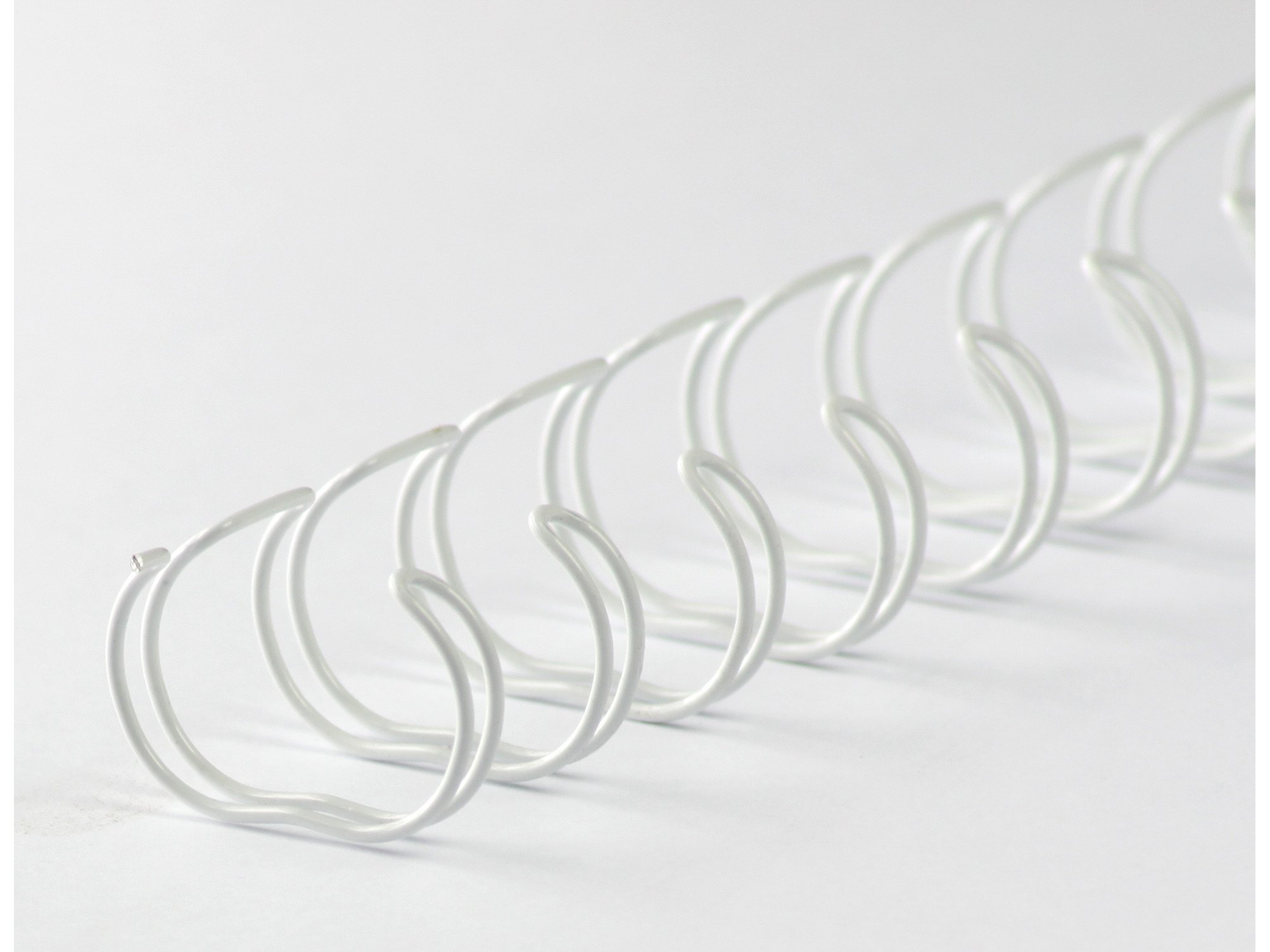 R & B 23RM127 WS Wire 23 Rings 12.7 mm 1/2-Inch 2: 1, Pack of 50, White