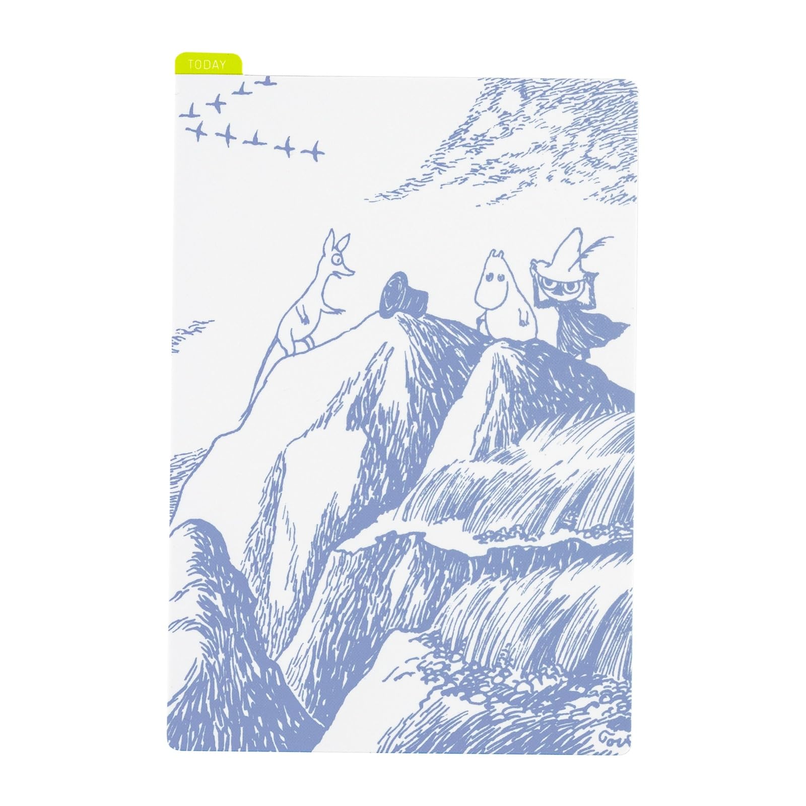 Hobonichi Techo Accessories – Moomin: Hobonichi Pencil Board for A6 Size (Mysterious Hat)