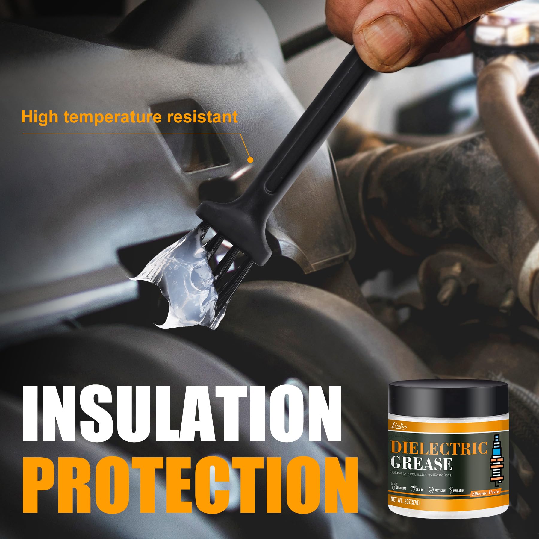 Grasso Al Silicone Alimentare 114g - Per Macchine Caffè, Miscelatori, NSF Certificato - Foto 9