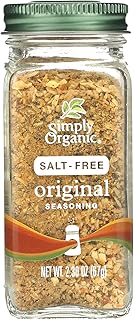 Simply Organic Organic Salt-Free Original Seasoning, 2.3 Ounce