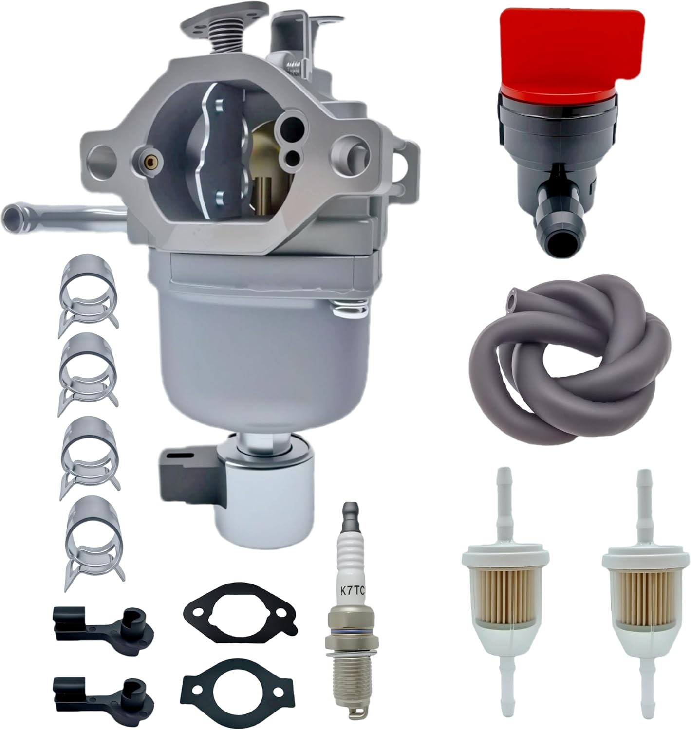 22-853-02-s carburetor Kit with Oil filter kit Carb Fits For Kohler KS530-3011 KS530-3012 KS540-3011 KS540-3014 KS590-3011 KS595-3018 Engine, Replace 2285302S