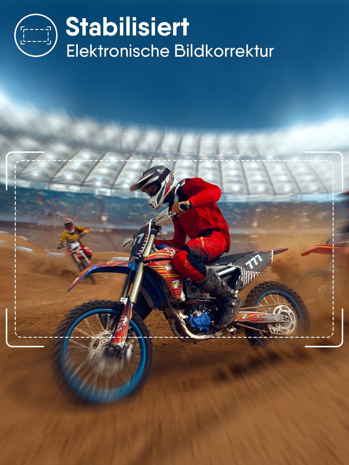 Rollei Action-Cam 9s Plus 4K 60fps Unterwasserkamera wasserdicht bis 10m Bildstabilisierung