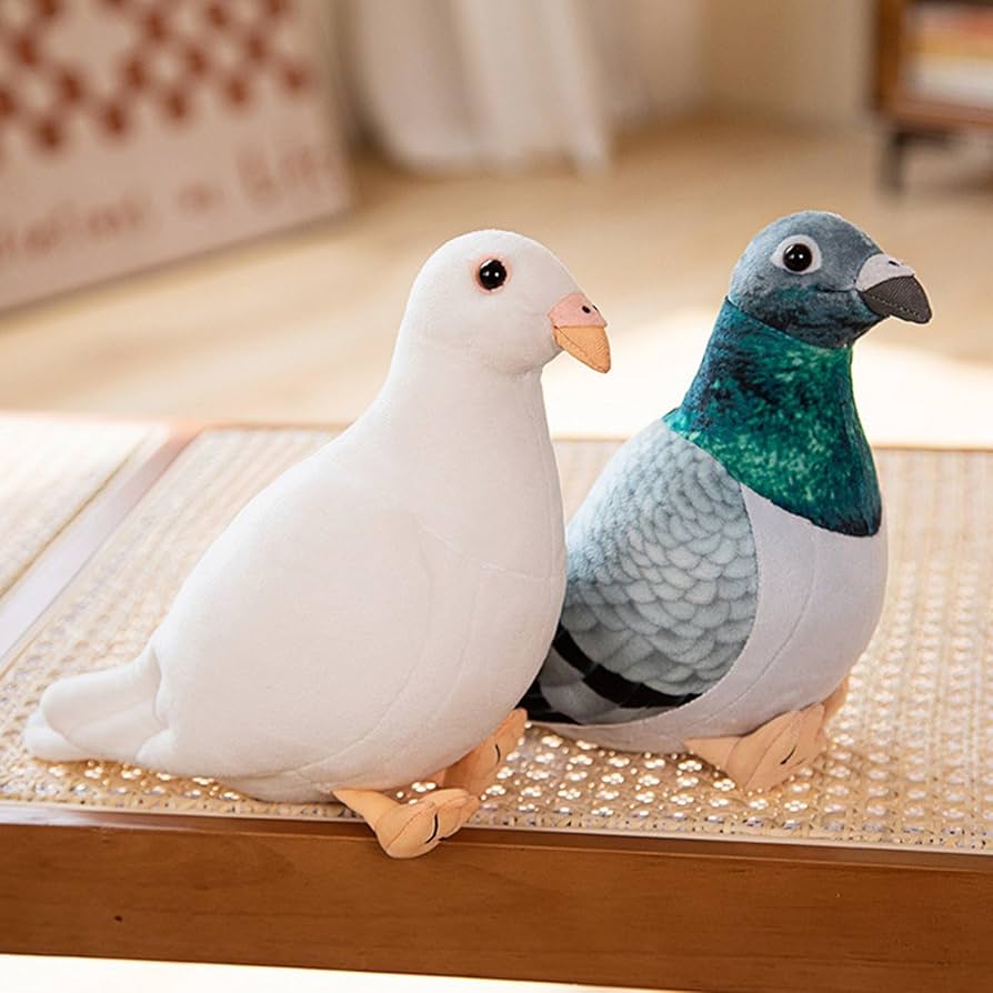 Amazon.co.jp: 鳩 リアル ハトぬいぐるみ 抱き枕 可愛い 小さい 鳩の図