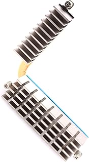 Deal4GO VR Voltage Regulator Thermal Module VRM Heatsink N1C1D 0N1C1D Replacement for Dell Alienware Aurora R11 R12, Silver