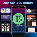 Téléphone Canada, Ulefone Armure X12 Smartphone robuste, Android 13 Allez, 6 Go+32 Go jusqu'à 256GB Prolongation 5.45 de pouce HD+ Écran, 13MP Caméra arrière, 4860mAh, 3-Card Fente, NFC, OTG, noir