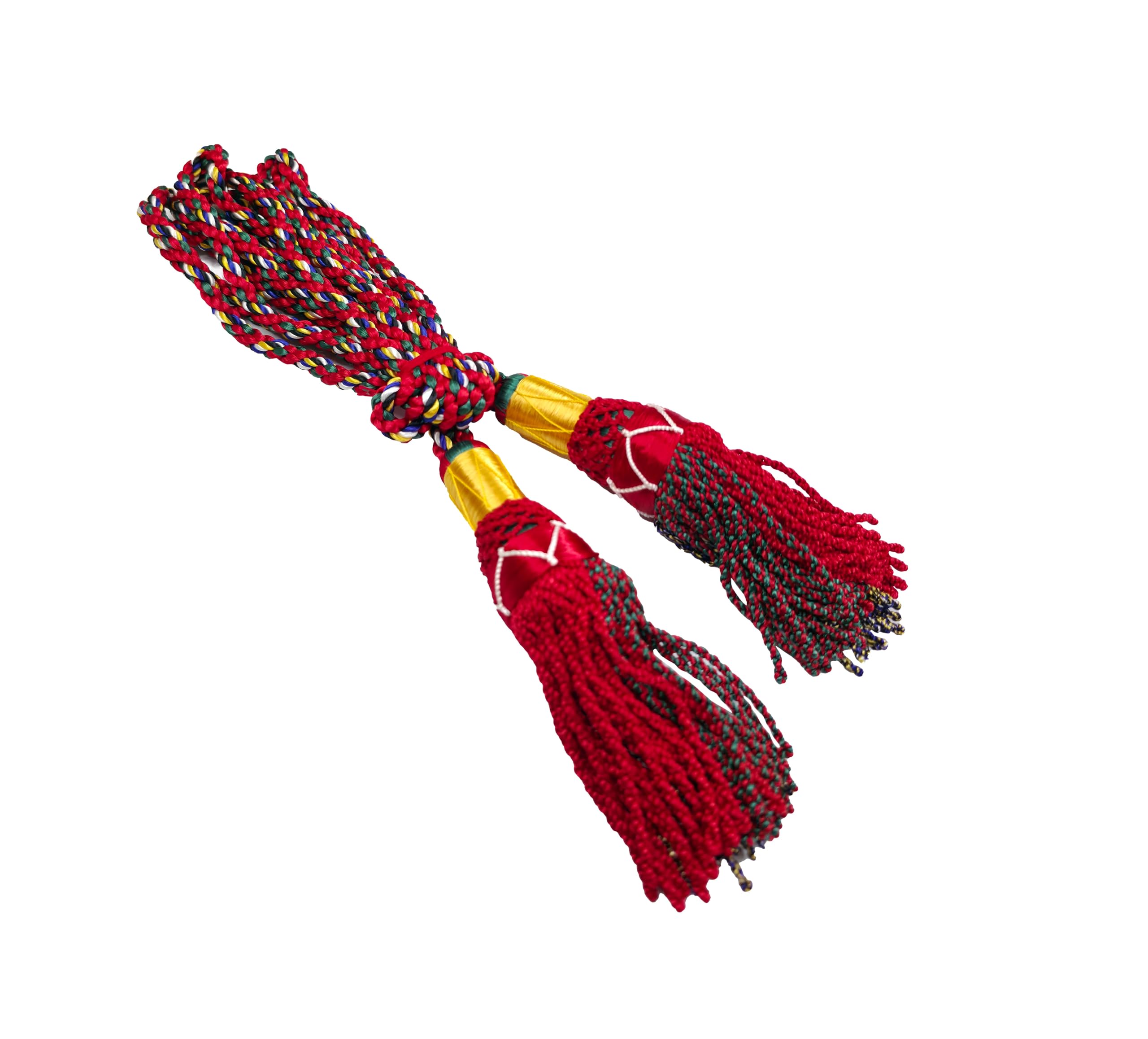 Cordon de drone en soie pour cornemuse - Accessoire Highland de qualité supérieure - Plusieurs couleurs (Stewart Royal)