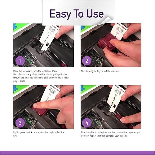 Miniatura 6 de ColorQube 8570 o ColorQube 8580 Tinta reemplaza a 108R00926 108R00927 108R00928 108R00929 (8 tintas OEM reempaquetadas), el paquete incluye llave de