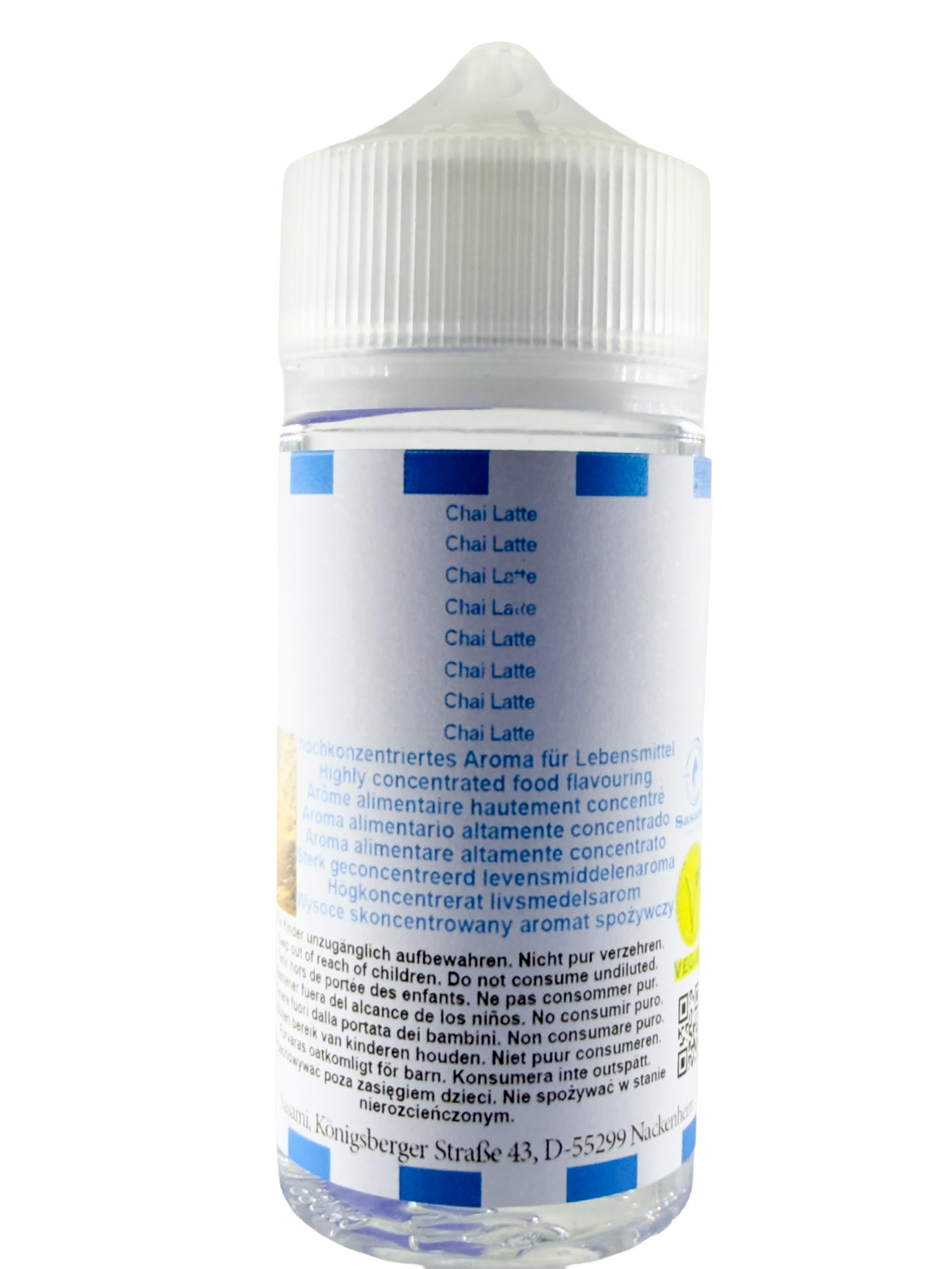 Chai Latte aromat koncentrat – Wegański – Sasami – 100ml