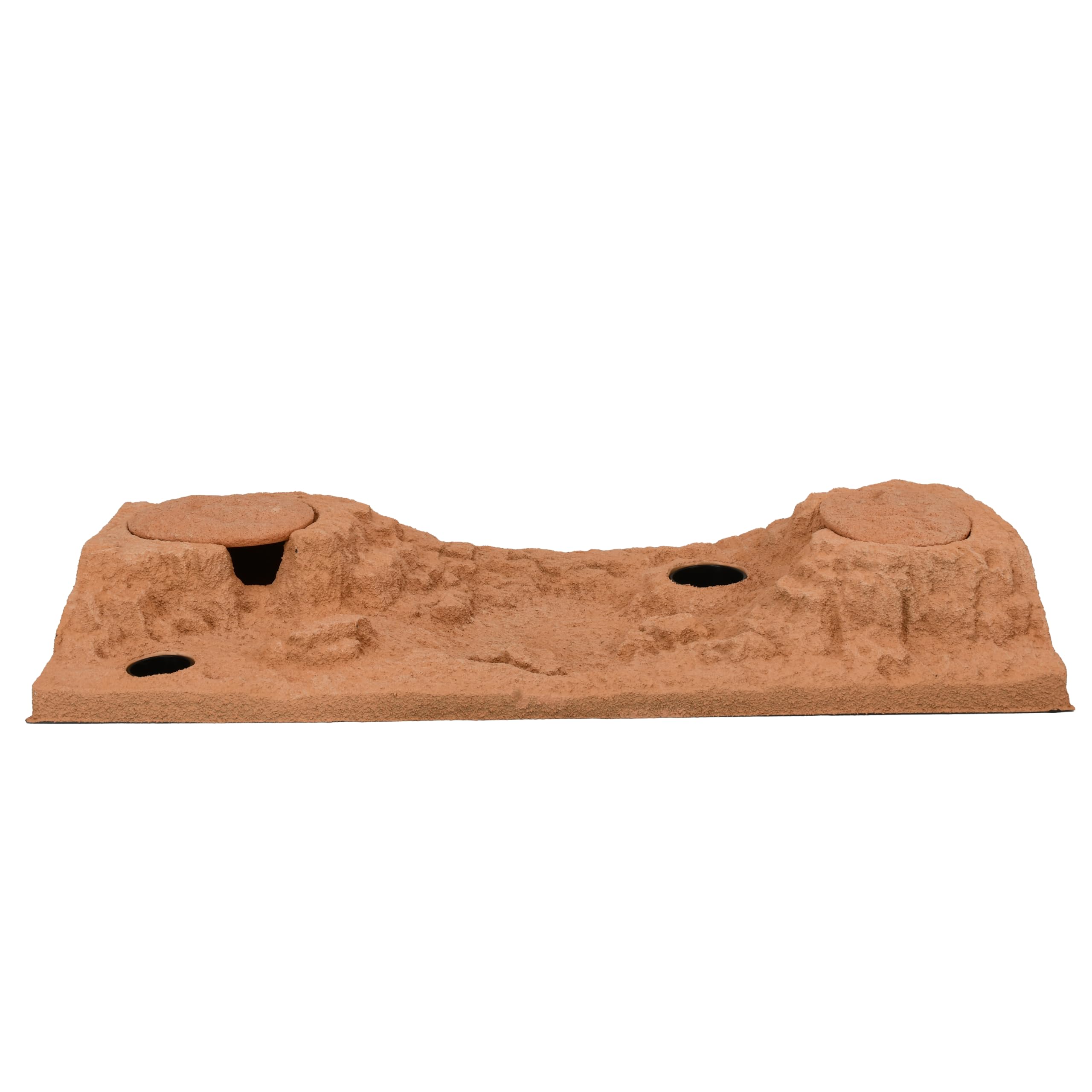 Lucky Reptile Rocky Canyon (2 Piezas) - Scape it Easy - Outback Red, 78 x 38 x 38 cm, para Kits de Inicio de 80 cm