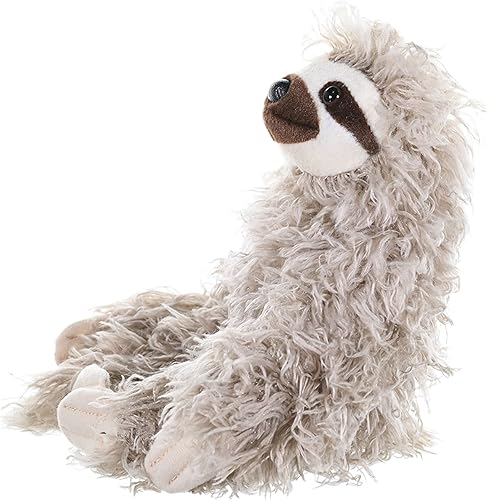 Miniatura 5 de Wild Republic Peluche de perezoso de tres dedos de peluche, juguete de peluche, regalos de perezosos, peluches, 8 pulgadas