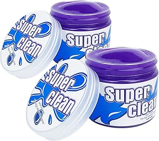 2PCS Car Cleaning Gel,Clean Slime Universal Auto Dust Keyboard Cleaner Automotive Interior Cleaning Sticky Mud Detail Tools for Laptop, Car Vent, Home Office, Cleaner Keyboard Cleaner for Laptop
