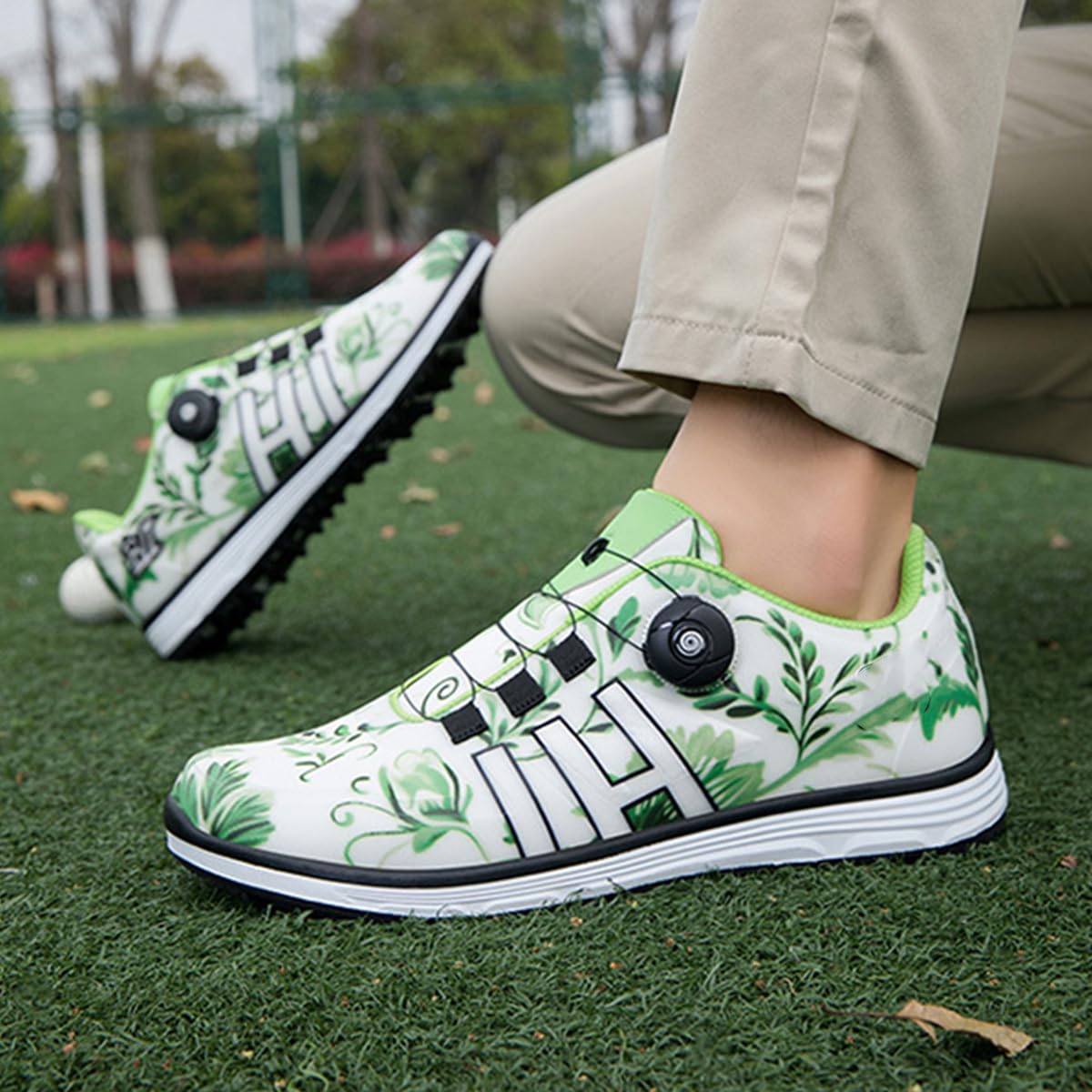 Zapatillas de Golf para Hombre Proporciona Agarre y Estabilidad
