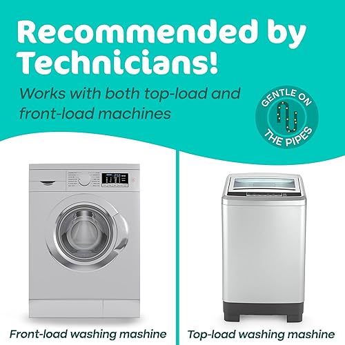 Miniatura 6 de Sunny & Honey Limpiador y desodorante líquido para lavadora  Limpiador de lavadora de carga superior y frontal  Desodorante de lavadora de 32 onzas