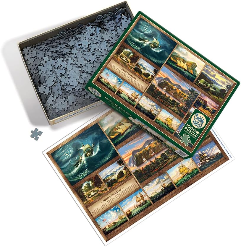 Cobble Hill 1000 Piece Puzzle - Thomas Chambers - Sample Poster Included