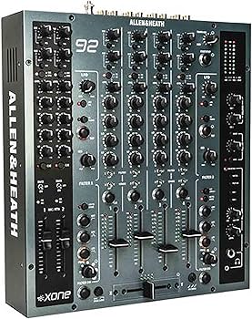 Amazon.com: Allen & Heath Xone:92 Mk2 Analog 4-channel DJ Mixer