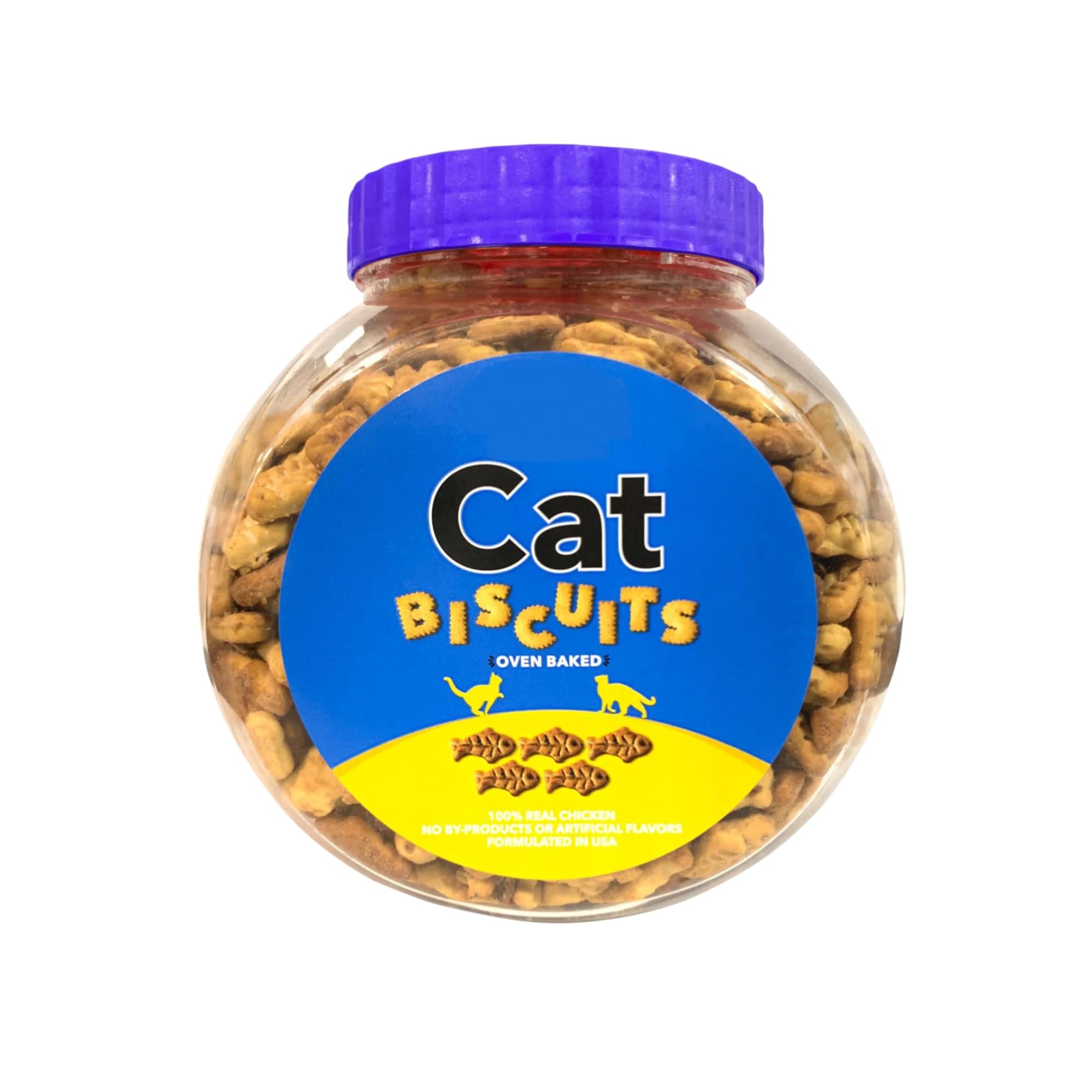 Cat Biscuits Real Chicken Flavor 400g